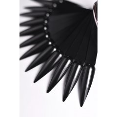 Палитра веерная для ногтей Пика, (черная), 50 шт.