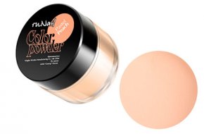 Цветная акриловая пудра (Пастельный тон, Светло-оранжевая Pastel Peach), 7,5 г.