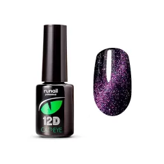 Гель-лак Cats eye 12D светоотражающий, 6 мл №6617