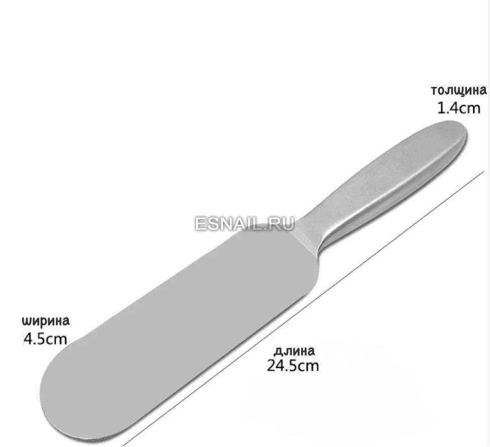 Металлическая основа для педикюрной пилки, без файлов, 24.5*4.5cm