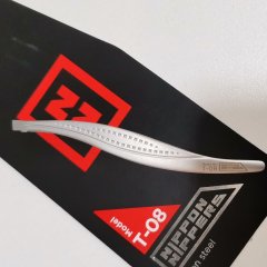 Nippon Nippers. Пинцет для бровей. Скошеный край. Узкий хват. Длина 95 мм.