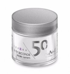 Акриловая пудра Fifty Seconds (цвет: Белый, White), 25 г