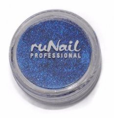 Дизайн для ногтей пыль (синий)