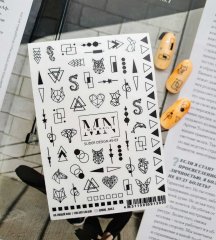 Наклейки MN S03