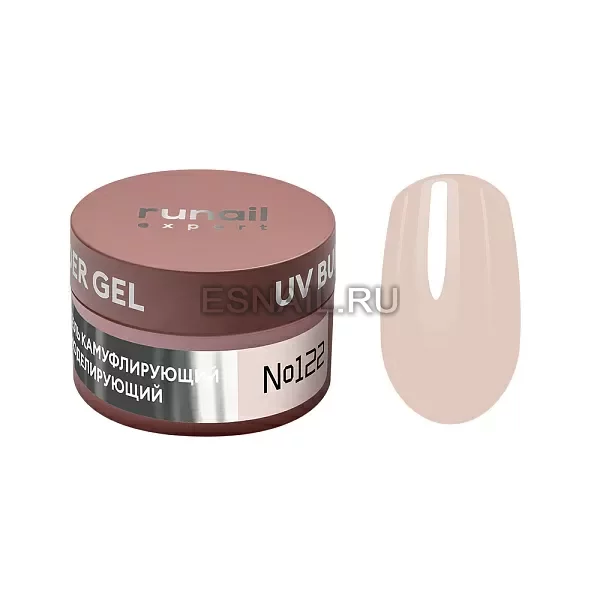 Гель моделирующий UV BUILDER GEL Runail Expert №122, 15г банка
