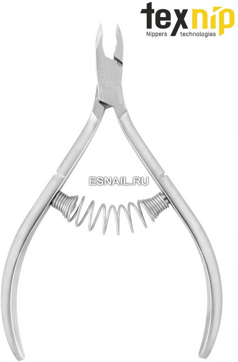 TexNip. Кусачки для кутикулы. Лезвие 5 мм. Спиральная пружина Ручная заточка.