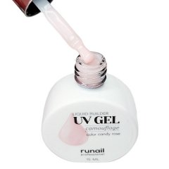 Жидкий УФ-гель (цвет: Розовая карамель), 15 мл. №5316
