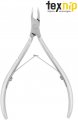 TexNip. Кусачки для кутикулы. Лезвие 4 мм Двойная пружина. Ручная заточка.
