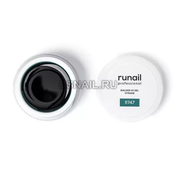 Моделирующий витражный УФ-гель BUILDER UV GEL Vitrage, №9747