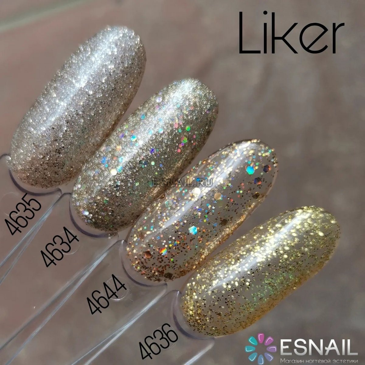 Гель-лак Liker, 9 мл №4644