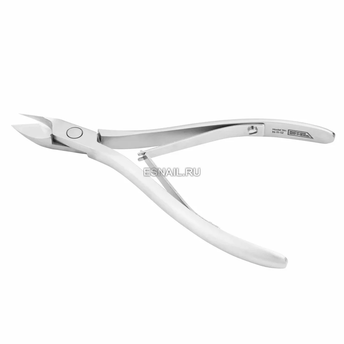 Nippon Nippers. Кусачки для кутикулы. Лезвие 12 мм. Двойная пружина. Ручная заточка.