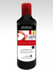 SEVERINA Суперэффективная жидкость для снятия всех видов гель-лаков, 1000 мл