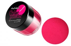 Цветная акриловая пудра (цвет:ярко-розовый, Pure Hot Pink), 7,5 г.