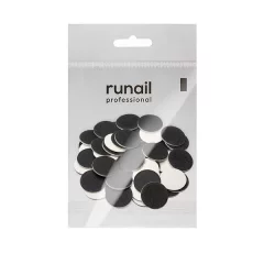 Сменные файлы на вспененной основе, размер М (20 мм), 240 грит, 50шт №9609