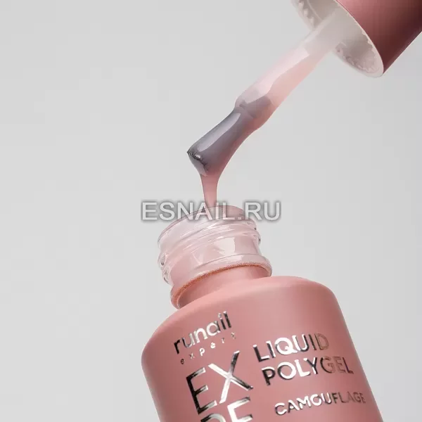 Жидкий полигель Runail Expert №221, 18 мл флакон