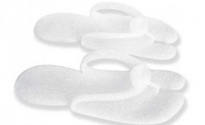 Тапочки-вьетнамки, стандарт (цвет: белый), 1 пара