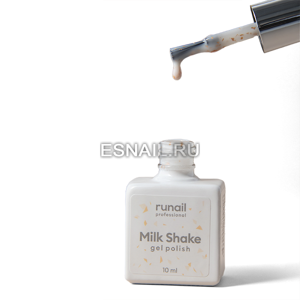 Гель-лак с поталью Milk Shake, 10мл №8541