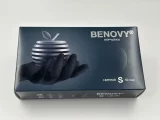 Перчатки нитриловые неопудренные нестерильные Foxy Gloves (цвет: черный), размер S