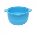 Силиконовая чаша для воскоплава, голубая