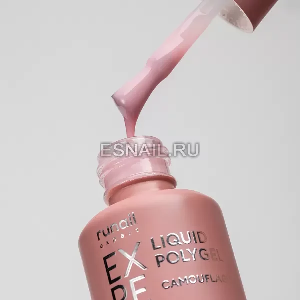 Жидкий полигель Runail Expert №213, 18 мл флакон