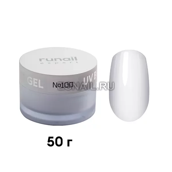 Гель моделирующий UV BUILDER GEL Runail Expert №100, 50г банка