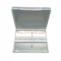 Бокс для хранения фрез, прозрачный (на 14 фрез)