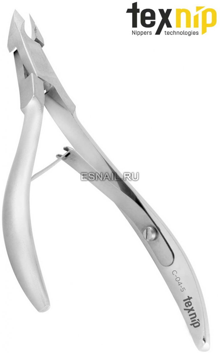 TexNip. Кусачки для кутикулы. Лезвие 5 мм. Двойная пружина. Ручная заточка.