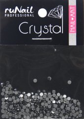 Дизайн для ногтей: стразы (цвет: черный, 1,5 мм), 288 шт