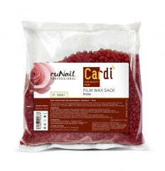 Воск пленочный для депиляции в гранулах Cardi (Аромат:Роскошная роза), 500 г