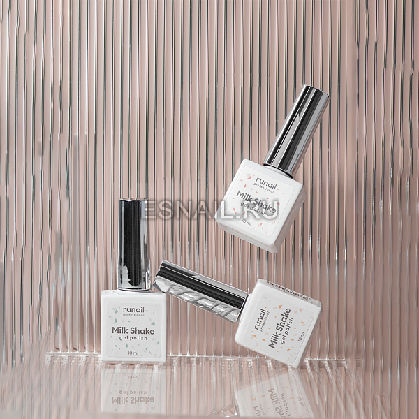 Гель-лак с поталью Milk Shake, 10мл №8545