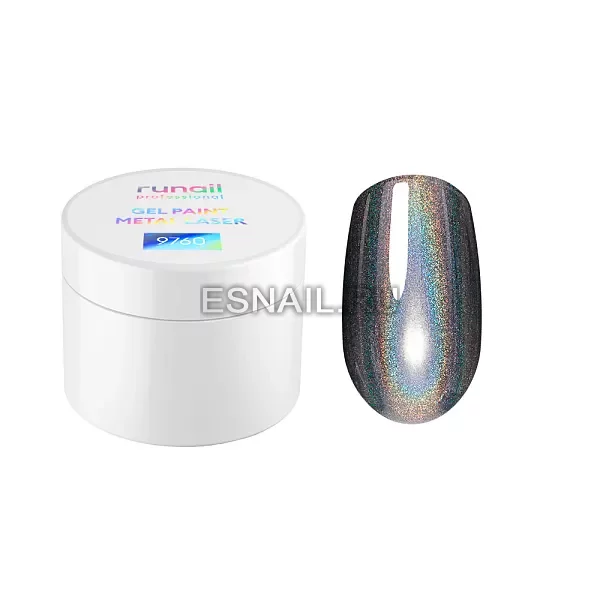 Гель-краска Gel paint Metal laser, 5 г №9760