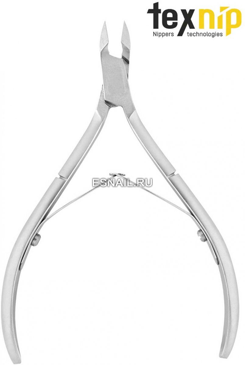 TexNip. Кусачки для кутикулы. Лезвие 7 мм. Двойная пружина. Ручная заточка