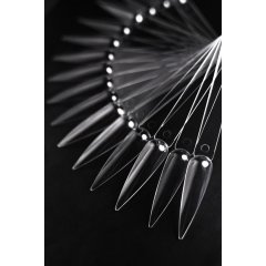 Палитра веерная для ногтей Пика, (прозрачная), 50 шт.