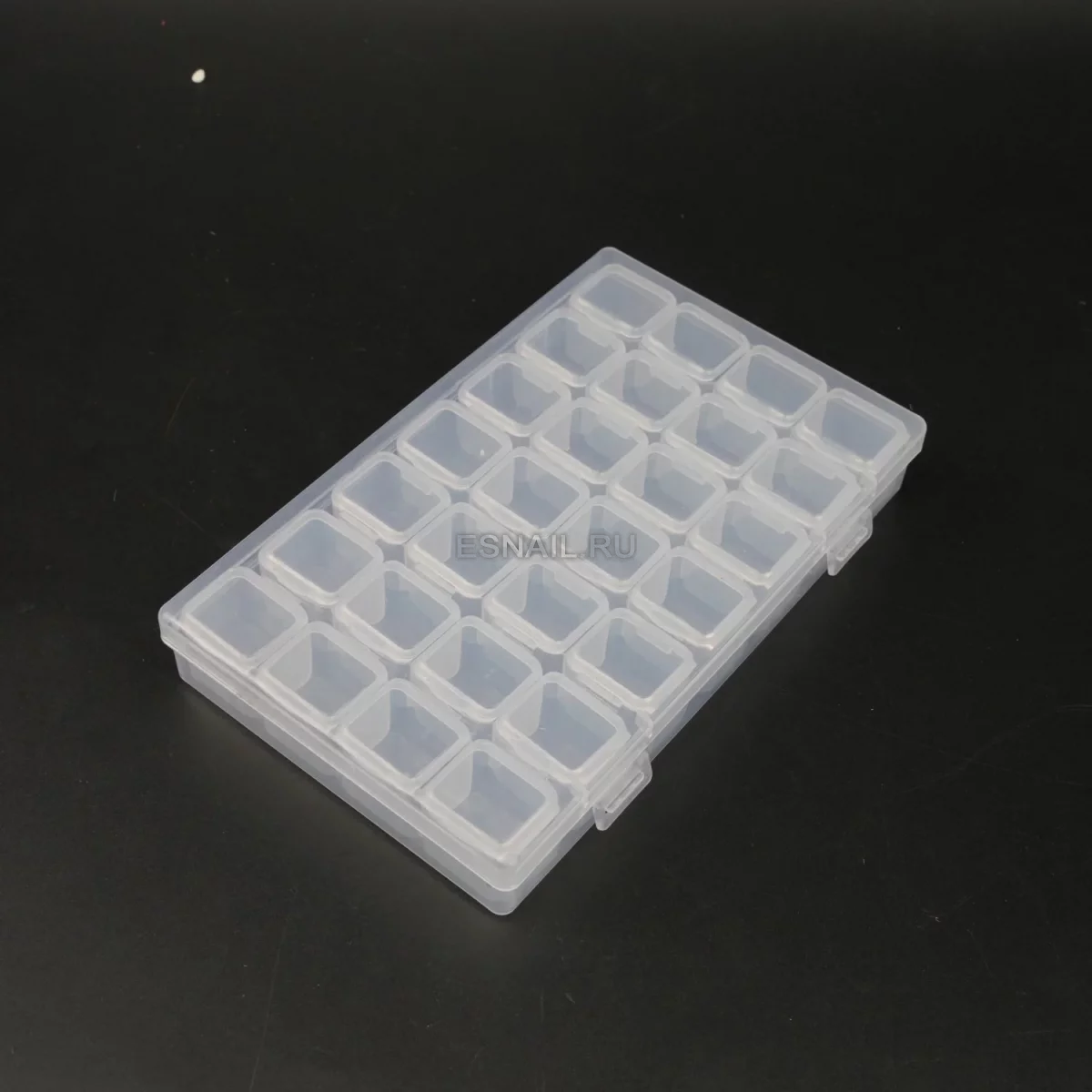 Контейнер для хранения на 56 ячеек, прозрачный