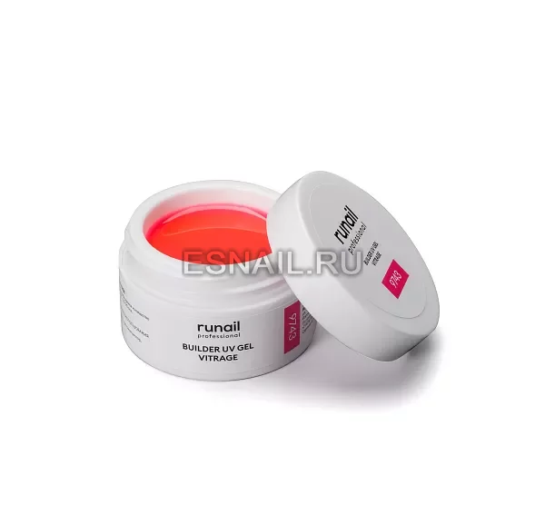 Моделирующий витражный УФ-гель BUILDER UV GEL Vitrage, №9743
