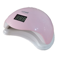 Прибор LED/UV излучения 48Вт (цвет: светло-розовый) №6069