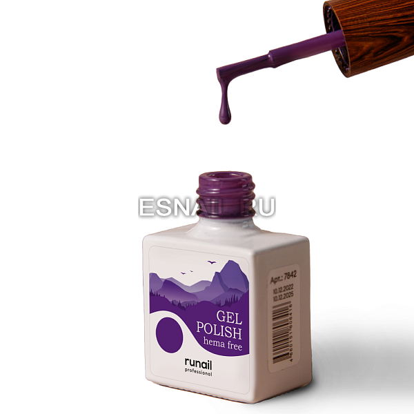 Гель-лак Gel polish (hema free), 10 мл №7842