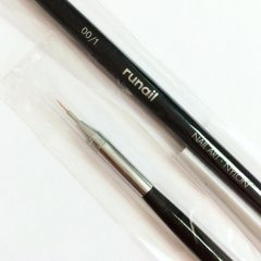 Кисть для дизайна Nail Art Nylon, 4 мм № 00/1
