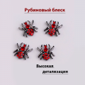 Объемные фигурки (Паук, Огненная звезда) 2 шт.