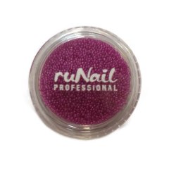 Дизайн для ногтей: бульонки (цвет: малиновый)