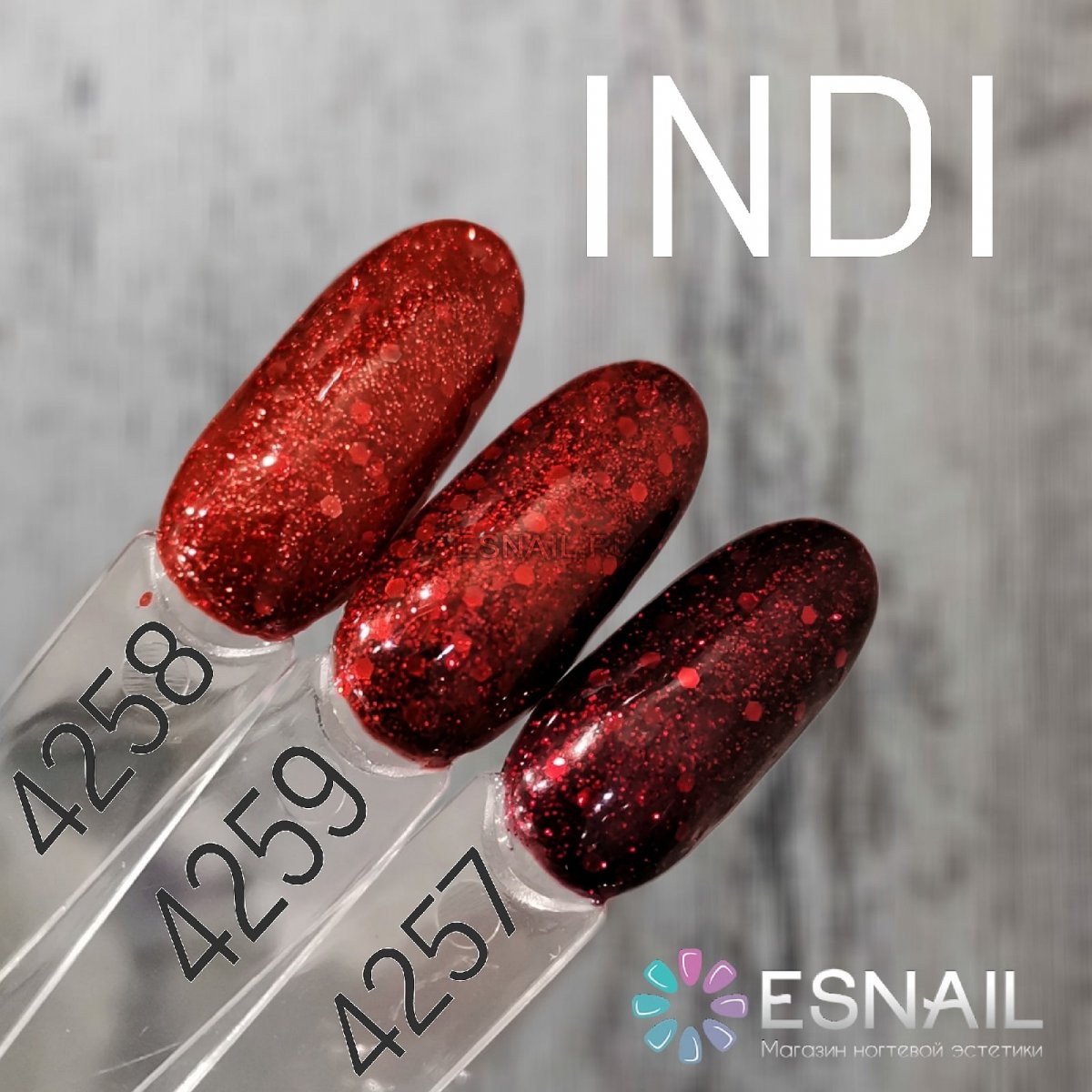 Гель-лак INDI laque, 9 мл №4257