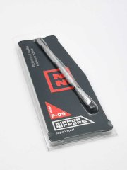 Nippon Nippers. Пушер для маникюра. Широкая лопатка. Плоская лопатка. Длина 132 мм.