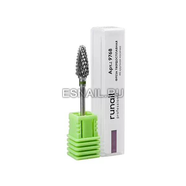 Фреза твердосплавная кукуруза, диам.: 6 мм, крупная насечка №9768