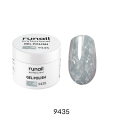 Гель-лак с фольгой и фигурными пайетками «Гортензия», 5 г №9435