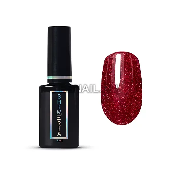 Гель-лак светоотражающий «Красная дорожка», 7мл №9289