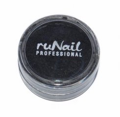 Дизайн для ногтей: пыль (черный, матовый)