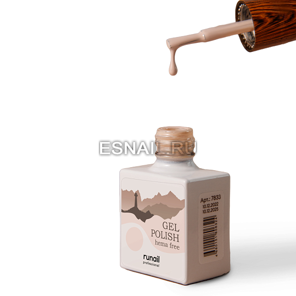 Гель-лак Gel polish (hema free), 10 мл №7833