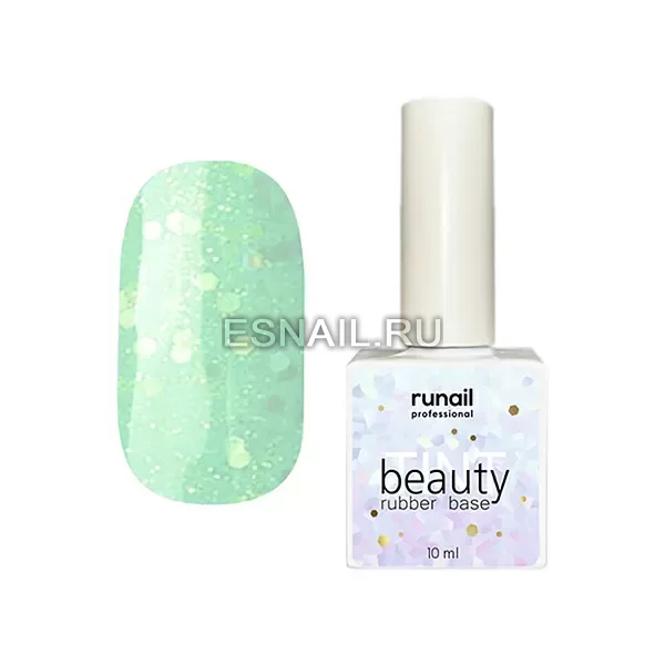 Каучуковая цветная база beautyTINT (glitter mix), 10 мл №6772