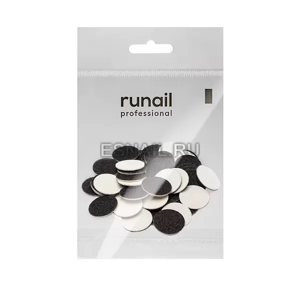 Сменные файлы на вспененной основе, размер М (20 мм), 100 грит, 50шт №9607