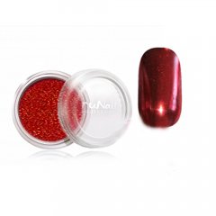 Зеркальная пыль для втирки (цвет: красный)